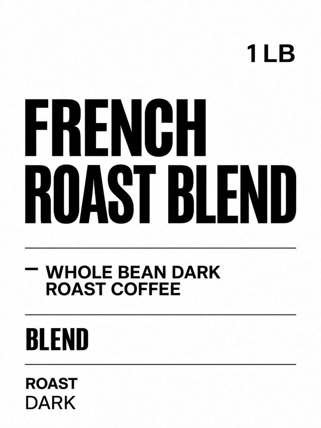 French Roast Blend Coffee